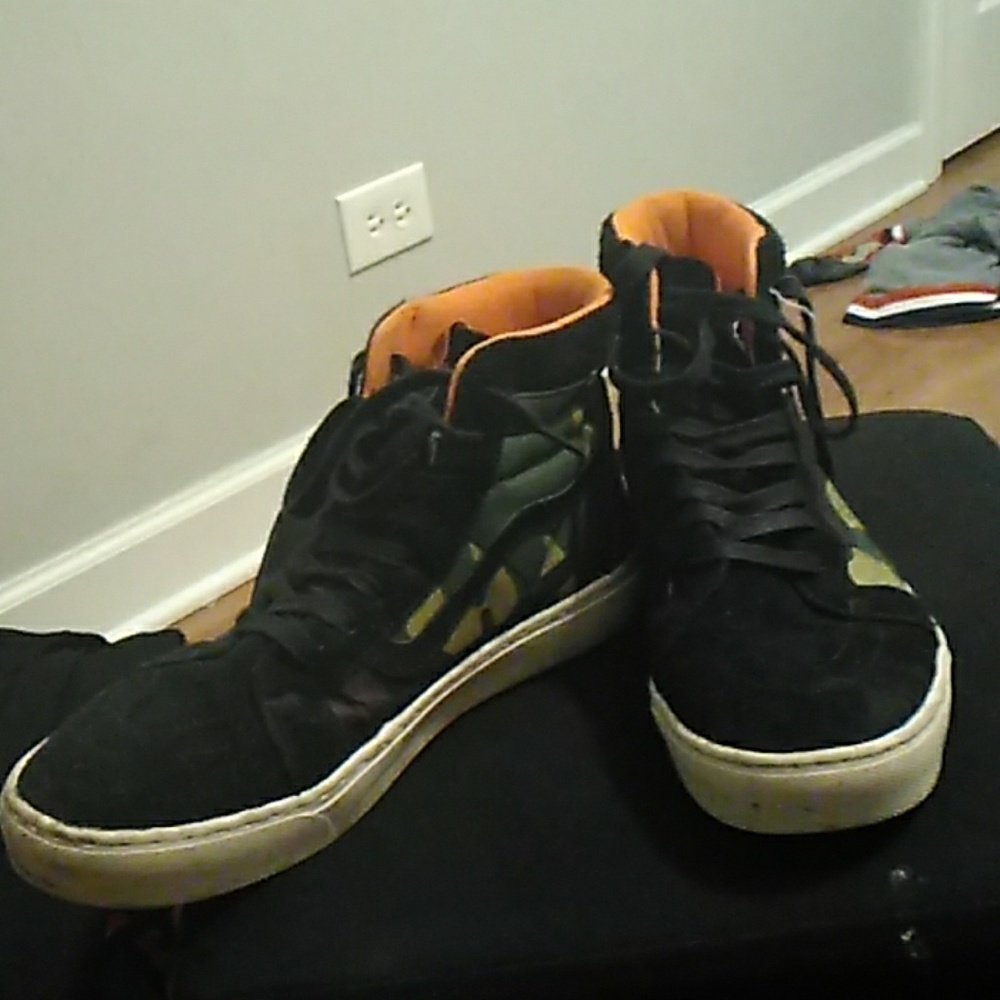 Undercover camo vans